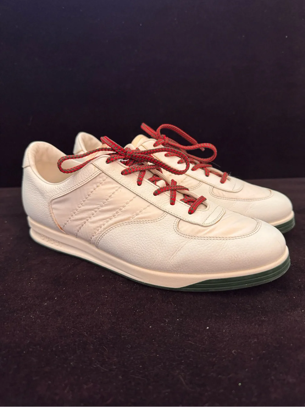 Vintage Gucci 1984 Classic Tennis Sneakers Men 6.5 Women 8.5